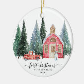 Eerste Kerstmis in onze New Home Ornament (Links)