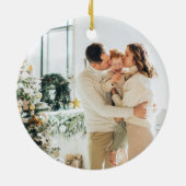 Eerste Kerstmis in onze New Home Ornament (Achterkant)