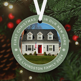 Eerste Kerstmis in onze nieuwe, aangepaste homepag Ornament