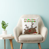 Eerste Kerstmis Kussen (Stoel)