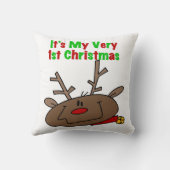 Eerste Kerstmis Kussen (Achterkant)