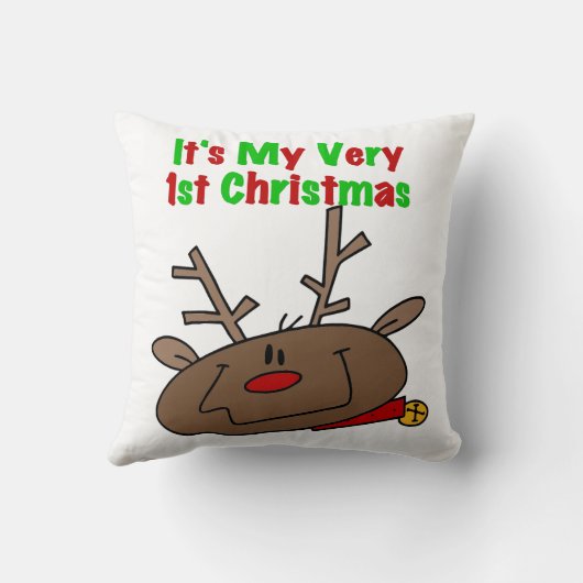 Eerste Kerstmis Kussen (Achterkant)