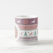 Eerste Kerstmis met mamMam-Baby Foto Koffiemok (Center)