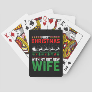Eerste Kerstmis met mijn hete nieuwe vrouw familie Pokerkaarten