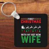 Eerste Kerstmis met mijn hete nieuwe vrouw familie Sleutelhanger (Voorkant)