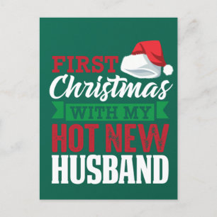 Eerste Kerstmis met mijn hot-New Husband Briefkaart
