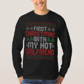 Eerste Kerstmis met mijn Vriendin Sweater T-shirt (Voorkant)