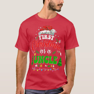 Eerste Kerstmis met oom New oom 1st Kerstmis T-shirt