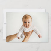 Eerste Kerstmis: natuurlijke herders, delicaat 1 f Feestdagenkaart (Achterkant)