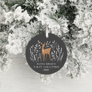Eerste Kerstmis: natuurlijke herders, delicaat 1 f Keramisch Ornament