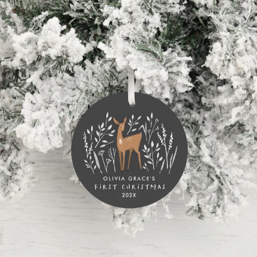 Eerste Kerstmis: natuurlijke herders, delicaat 1 f Keramisch Ornament