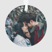 Eerste Kerstmis Nieuwe Acrylversiering voor thuisg Ornament (achterkant)