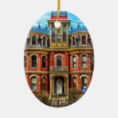 Eerste Kerstmis Nieuwe startfoto Ornament (Voorkant)