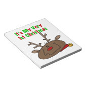 Eerste Kerstmis Notitieblok (Schuin)