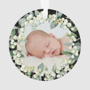 Eerste kerstmis Oma/Opa/elke familielid foto Ornament