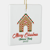 Eerste Kerstmis op onze New Home Ornament (Rechts)