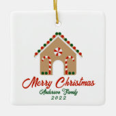 Eerste Kerstmis op onze New Home Ornament (Voorkant)