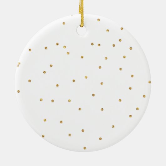 Eerste Kerstmis op persoonlijke titel als grootoud Keramisch Ornament (Achterkant)