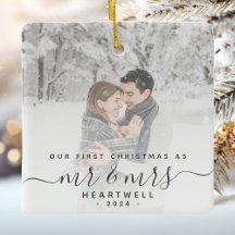 Eerste kerstmis samen aangepaste foto grijs schrif