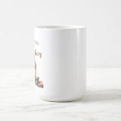 Eerste Kerstmis samen - aanpasbaar ornament Koffiemok (Center)