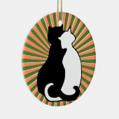 Eerste Kerstmis samen Keramisch Ornament (Rechts)