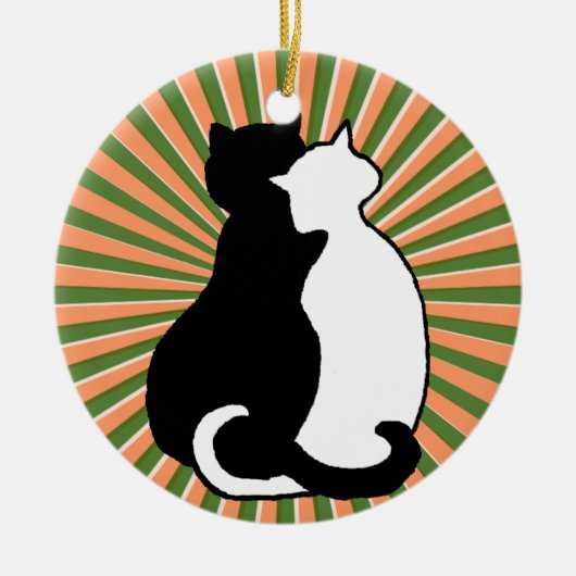 Eerste Kerstmis samen Keramisch Ornament (Voorkant)