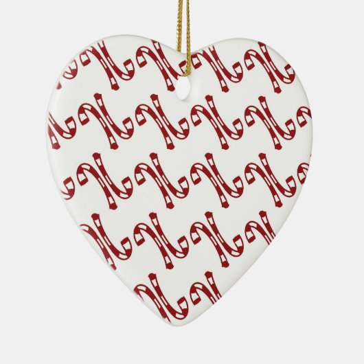 Eerste Kerstmis samen Keramisch Ornament (Rechts)