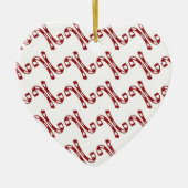 Eerste Kerstmis samen Keramisch Ornament (Voorkant)