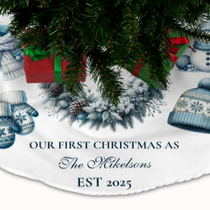Eerste Kerstmis samen Kerstboom Rok