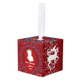 Eerste Kerstmis Scandinavische noordse rendierziek Decoratie