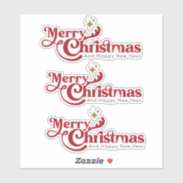 Eerste Kerstmis Sticker