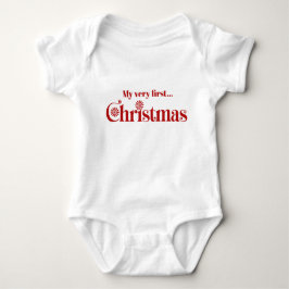 Eerste Kerstmis van baby Romper