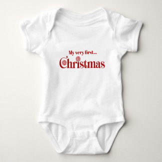 Eerste Kerstmis van baby Romper