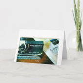 Eerste Kerstmis van de baby Feestdagen Kaart (Achterkant)