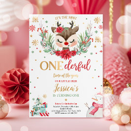 Eerste Kerstmis van de eerste verjaardag Rode wint Kaart