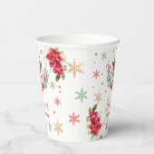 Eerste Kerstmis van de eerste verjaardag Rode wint Papieren Bekers (Rechts)