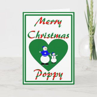 Eerste Kerstmis van de opa Feestdagen Kaart