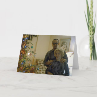 Eerste Kerstmis van Evergare Feestdagen Kaart