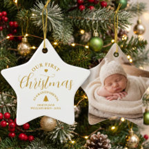 Eerste kerstmis van grootouders Aangepaste naam ke