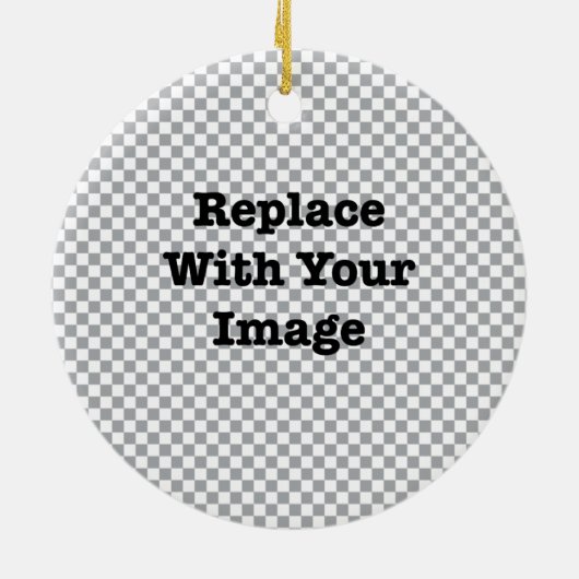 Eerste Kerstmis van Roodrendierbaby Keramisch Ornament (Achterkant)