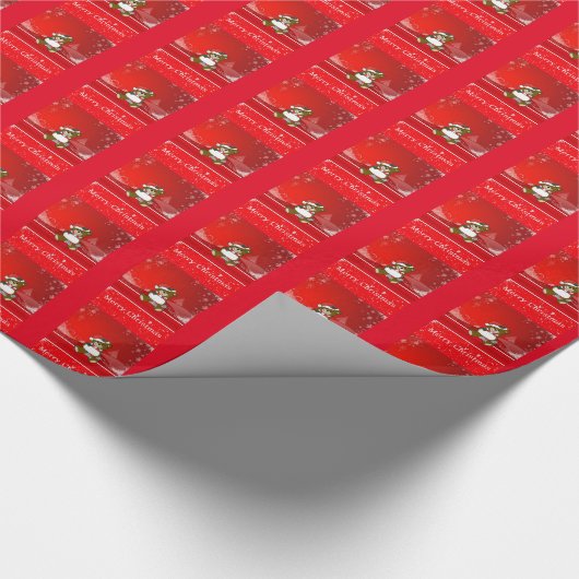 Eerste Kerstmis voor baby - Cadeaupapier (Hoek)