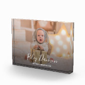 Eerste Kerstmis voor baby Fotoblokken (Rechts)