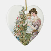 Eerste Kerstmis voor baby Keramisch Ornament (Rechts)