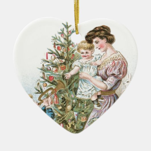 Eerste Kerstmis voor baby Keramisch Ornament (Voorkant)