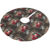 Eerste Kerstmis voor baby Kerstboom Rok (Gekanteld)