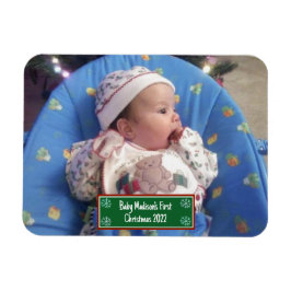 Eerste Kerstmis voor baby Magneet