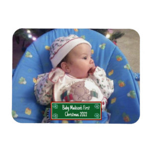 Eerste Kerstmis voor baby Magneet