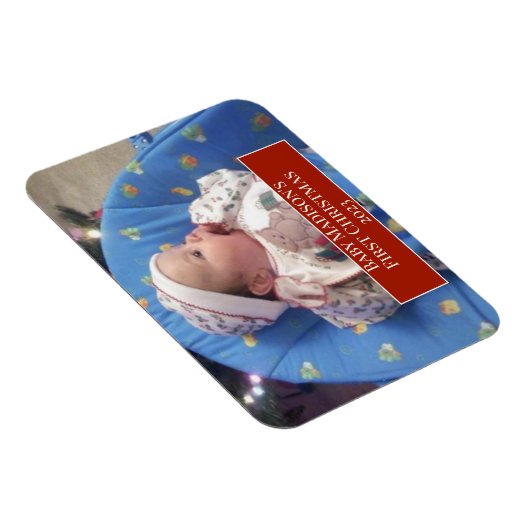 Eerste Kerstmis voor baby Magneet (Rechterzijde)