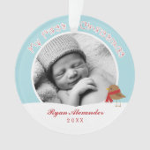 Eerste Kerstmis voor baby Ornament (voorkant)
