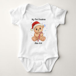 Eerste Kerstmis voor baby Romper